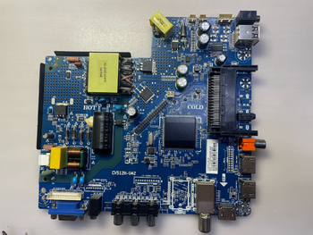 Материнская плата cv 512 h-u 42 универсальная, подходит для разных тв - Торгово Сервисный Центр "Novocomp", Новоуральск, Екатеринбург