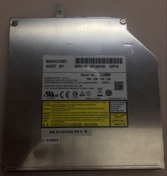 UJ8B0 привод для ноутбука DVD RW PANASONIC UJ8B0 13mm SATA - Торгово Сервисный Центр "Novocomp", Новоуральск, Екатеринбург