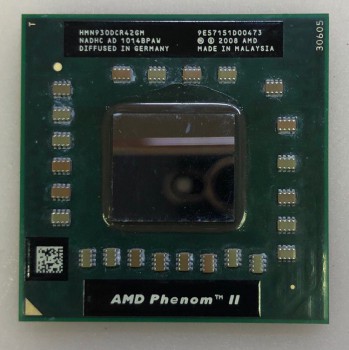 Процессор AMD Phenom II Quad-Core Mobile N930 (HMN930DCR42GM) для ноутбука acer оригинал с разбора - Торгово Сервисный Центр "Novocomp", Новоуральск, Екатеринбург